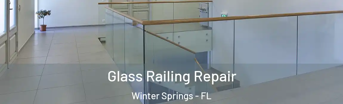  Glass Railing Repair Winter Springs - FL