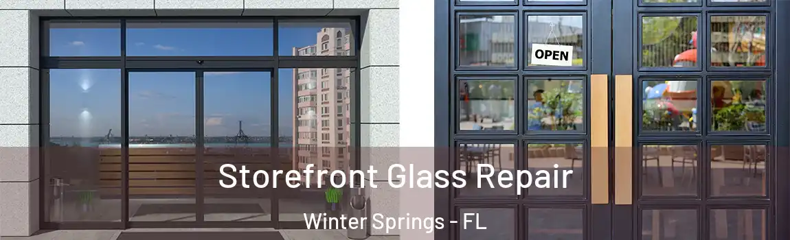  Storefront Glass Repair Winter Springs - FL
