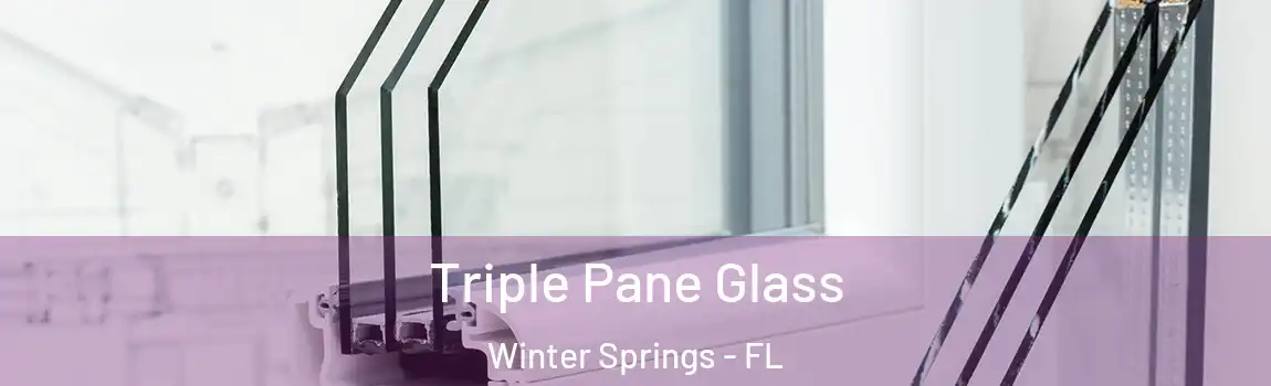  Triple Pane Glass Winter Springs - FL